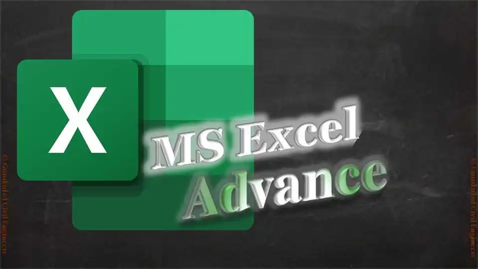 MS Excel Advance